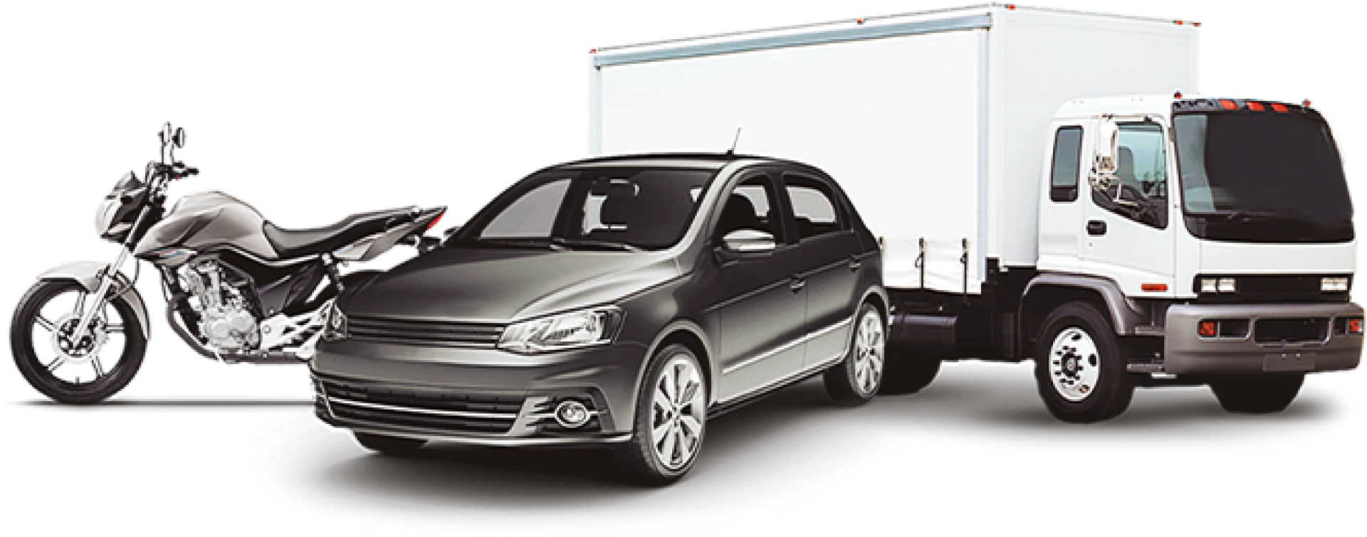 Moto, carro e caminhão protegidos pela Premium